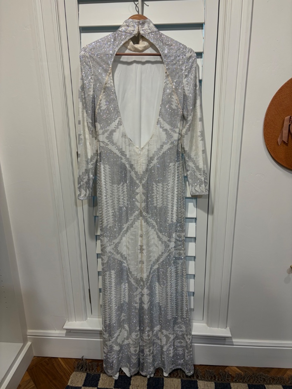 Ralph Lauren Purple Label Janison Embellished Evening Dress - Picture 6 of 11